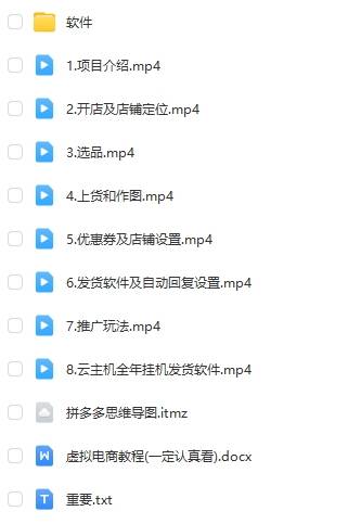 图片[4]-拼多多虚拟电商训练营月入40000+，全网最详细，你做你也行，暴利稳定长久-一起网创