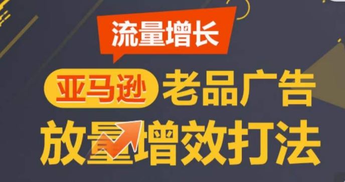 亚马逊流量增长-老品广告放量增效打法，循序渐进，打造更多TOP listing​-一起网创
