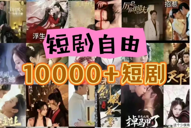 打造完全属于自己的个人短剧库，实现网盘拉新与私域变现的完美融合！-一起网创