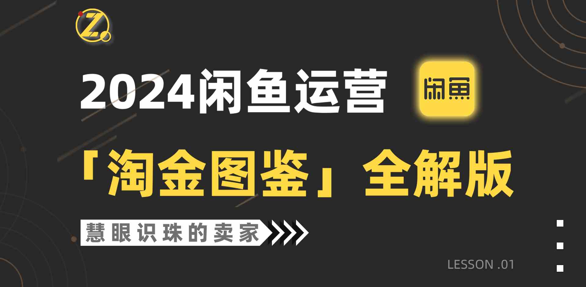 （9738期）2024闲鱼运营，【淘金图鉴】全解版-一起网创