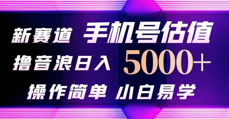 （10154期）抖音不出境直播【手机号估值】最新撸音浪，日入5000+，简单易学，适合…-一起网创