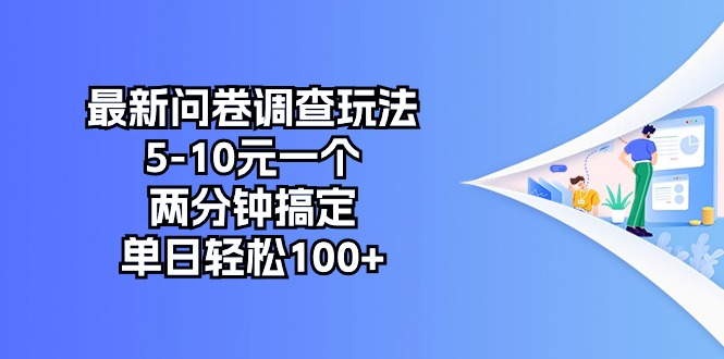 （10606期）最新问卷调查玩法，5-10元一个，两分钟搞定，单日轻松100+-一起网创