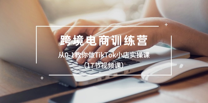 （10946期）跨境电商训练营：从0-1教你做TikTok小店实操课（17节视频课）-一起网创