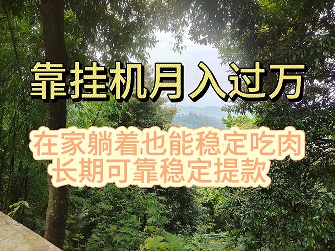 （11144期）挂机掘金，日入1000+，躺着也能吃肉，适合宝爸宝妈学生党工作室，电脑…-一起网创