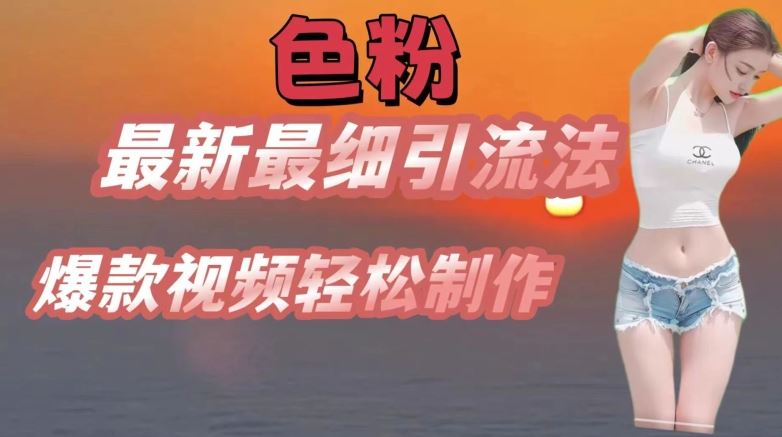 se粉最新最细引流法，七天螺旋起号法，爆款视频轻松制作【揭秘】-一起网创