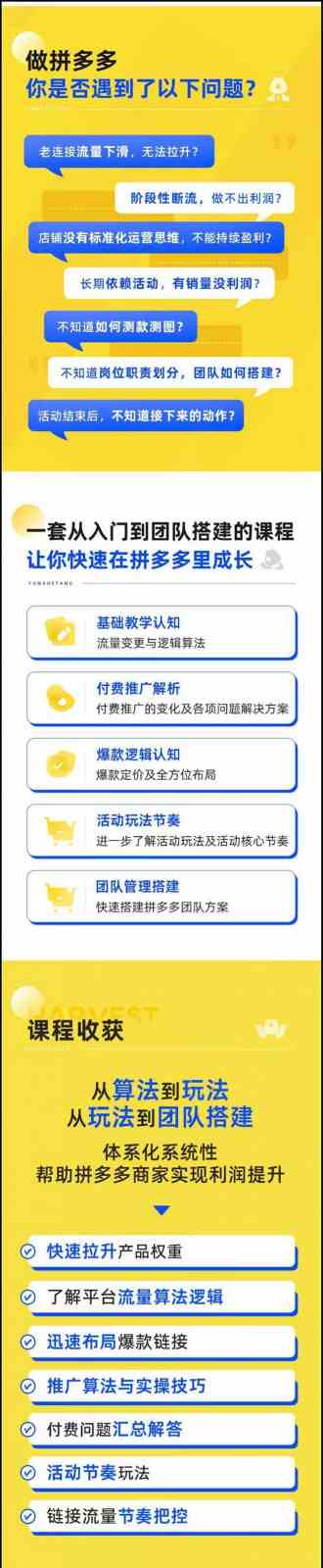 图片[2]-拼多多进阶课：极限拉升/盈利突破：从算法到玩法 从玩法到团队搭建（18节）-一起网创