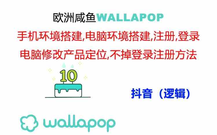 wallapop整套详细闭环流程：最稳定封号率低的一个操作账号的办法-一起网创