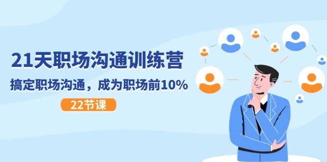 （11615期）21天职场沟通特训营，搞定 职场沟通，成为 职场前10%（22节）-一起网创