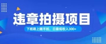 （11698期）随手拍也能赚钱？对的日入300+-一起网创