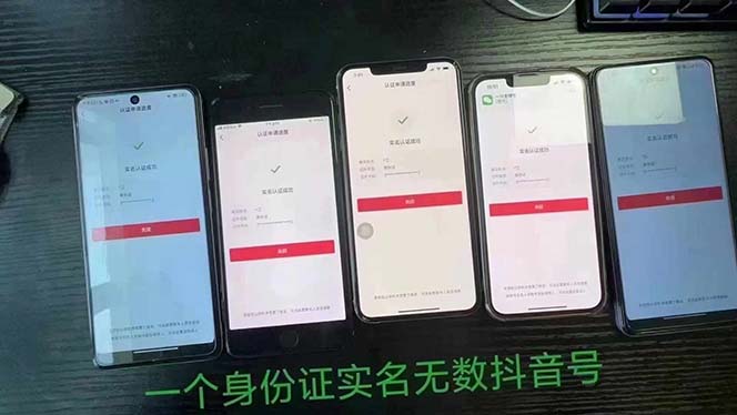 图片[2]-抖音无限实名技术：一个SFZ号码可以十名无数个抖音账号，具体自己实操-一起网创