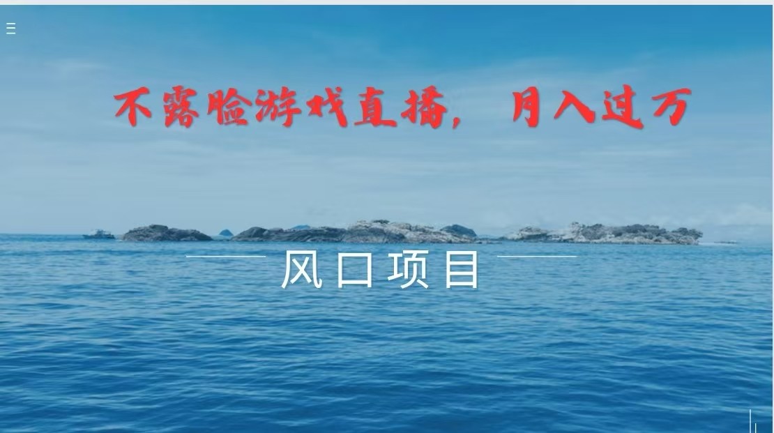 不露脸不出镜，玩转找茬游戏，普通人实现月入过万的好项目-一起网创