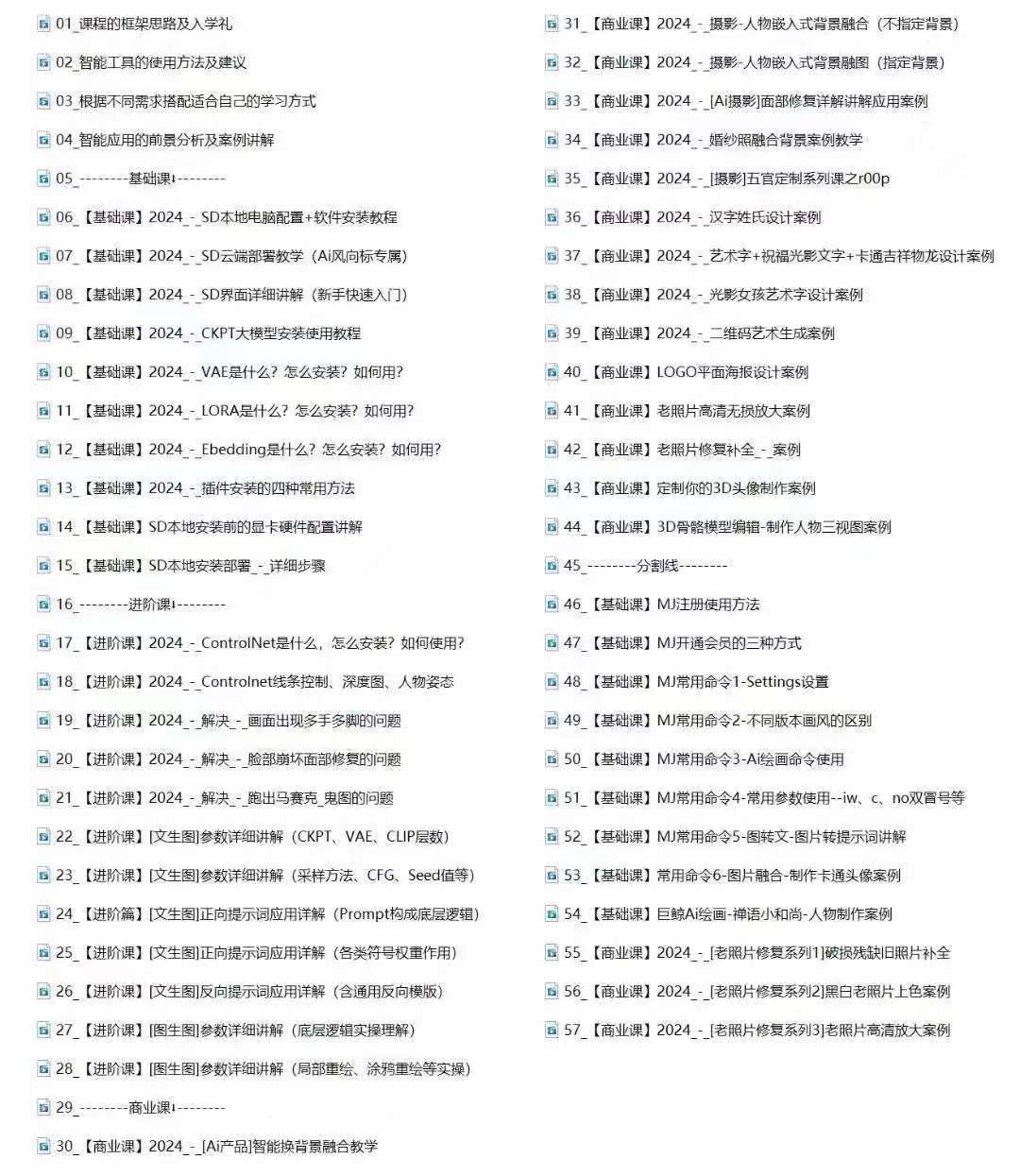 图片[2]-（12114期）Ai-商业 绘画-应用从入门到精通教程：Ai绘画/设计/摄影/电商/建筑-一起网创