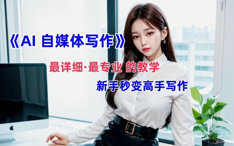 AI自媒体文章创作全网最详细教程，新手秒变写作高手，多方位发展-一起网创