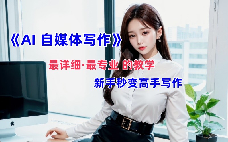 全网最全最细最专业的“AI自媒体写作”教学，新手小白秒变写作高手！-一起网创